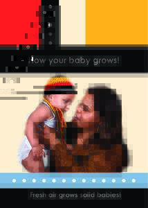 How your baby grows!  Fresh air grows solid babies! A joint initiative of the Asthma Foundation of Western Australia Inc, the Kulunga Research Network, Telethon Institute for Child Health