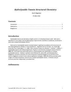 Chemistry / Organic chemistry / Phenolic compounds in wine / Trihydroxybenzoic acids / Hydrolysable tannin / Castalagin / Tannic acid / Tellimagrandin II / Casuarictin / Gallotannins / Phenols / Ellagitannins