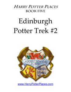 Harry Potter Places Edinburgh Potter Trek 2