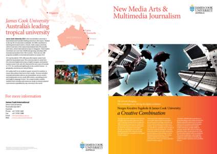 New Media Arts & Multimedia Journalism Singapore  James Cook University