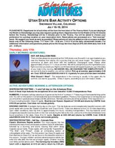 Microsoft Word - A1 Activity Options WITH PHOTOS FINAL for web site 2014.doc