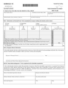 Charitable contribution deductions in the United States / Taxation in the United States / Income tax in the United States / Donation