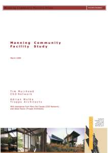 Manning Community Facility Study