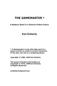 Microsoft Word - THE GAMEMASTER 1.doc