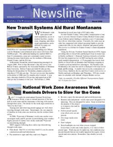 March[removed]New Transit Systems Aid Rural Montanans W