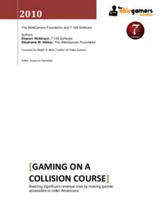Microsoft Word - Gaming on a Collision Course v7-Fin
