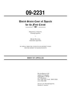[removed]United States Court of Appeals for the First Circuit   SHELDON G. ADELSON,