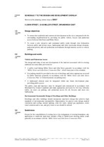 MORELAND PLANNING SCHEME[removed]C49  SCHEDULE 7 TO THE DESIGN AND DEVELOPMENT OVERLAY