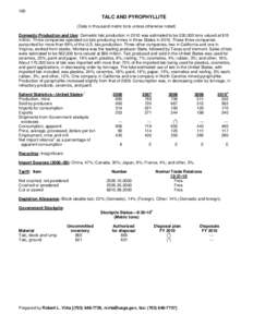 Chemistry / Excipients / Talc / Soapstone / Cosmetics / Transportation and Land Use Coalition / Defense National Stockpile Center / Rice / Paint / Phyllosilicates / Matter / Crystallography