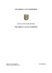 Microsoft Word - Reform of the Law of Charities - Revised Draft Paper 7_a_.…