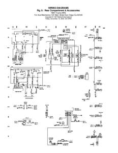 WIRING DIAGRAMS Fig. 6: Rear Compartment & Accessories 1985 Toyota MR2 For Ace Mechanics 123 Main Street San Diego Ca[removed]Copyright © 1997 Mitchell International Friday, December 19, [removed]:12PM