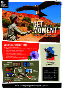 “GET IN THE  ” MOMENT –Alice Springs Desert Park Guide
