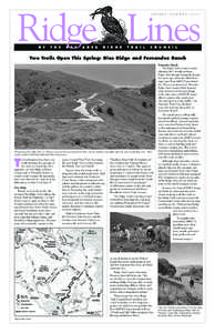 Geography of the United States / Bay Area Ridge Trail / Appalachian Trail / San Francisco Bay Trail / Pacific Crest Trail / Mission Peak / Trail / Mill Valley /  California / Trails of Olympic National Park / Geography of California / Long-distance trails in the United States / Transportation in the San Francisco Bay Area