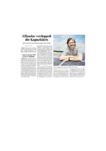 Wirtschaft  NR. 208 · DIENSTAG, 6. SEPTEMBER 2011 HANNOVERSCHE ALLGEMEINE ZEITUNG