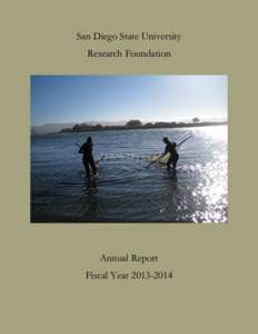 San Diego State University Research Foundation Annual Report Fiscal Year