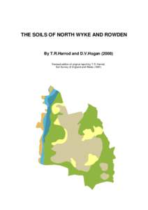 THE SOILS OF NORTH WYKE AND ROWDEN