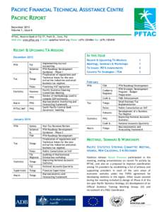 Public finance / Tonga / EWise / Taxation in the United States / Pacific Islands Forum / Capacity building / National accounts / Economics / Pacific Ocean / Oceania / Development / Public Financial Management