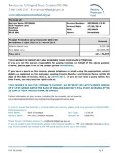 Trustees of: Section Name[removed]Freedom Lane Sunfield Cumbria FF55 5SU