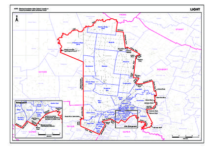 LIGHT  NOTE : Electoral boundaries follow Suburb / Locality or Council boundaries unless otherwise shown.  FROME