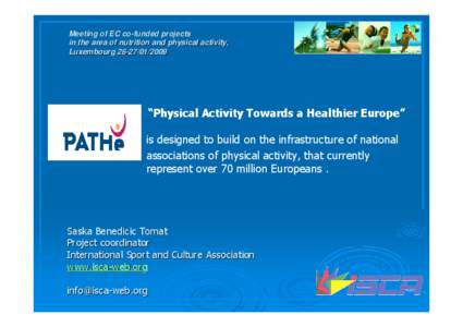 ISCA - PATHE for EAHC projects meeting[removed].ppt