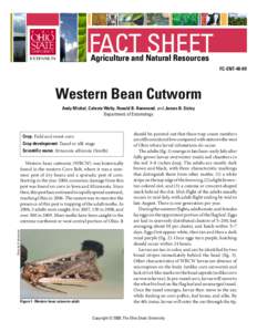 FACT SHEET Agriculture and Natural Resources FC-ENT[removed]Western Bean Cutworm