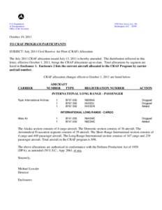 Aviation / Transport / Civil Reserve Air Fleet / Boeing 747 / Cargo aircraft