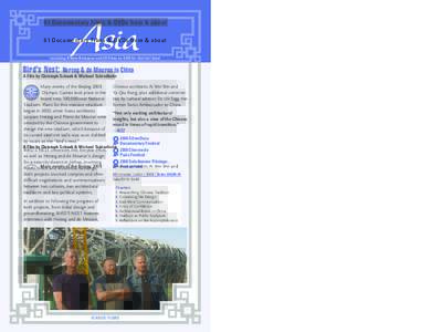 Asia  61 Documentary Films & DVDs from & about Including 8 New Releases and 20 Films on DVD for the first time!