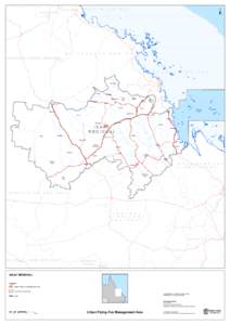 Isaac Regional Urban Flying-Fox Management Area map