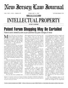 Civil law / Civil procedure / United States patent law / Patent troll / Pejoratives / Patent infringement / Forum shopping / United States District Court for the Eastern District of Texas / Fujifilm Corp. v. Benun / Law / Patent law / Geography of Texas