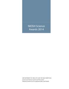 NIOSH Science Awards booklet