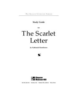 THE GLENCOE LITERATURE LIBRARY  Study Guide for  The Scarlet