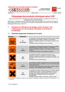 Information sur le droit des produits chimiques Services cantonaux des produits chimiques Notice A12  Page 1 sur 10