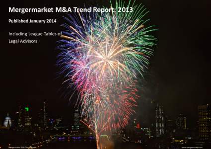 Mergermarket M&A Trend Report: 2013 Title