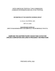 Aquaculture / Oily fish / Tuna / Yellowfin tuna / Thunnus / Inter-American Tropical Tuna Commission / Sampling / International Seafood Sustainability Foundation / Fish / Scombridae / Sport fish