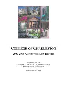 Association of Public and Land-Grant Universities / Oak Ridge Associated Universities / Charleston–North Charleston–Summerville metropolitan area / College of Charleston / Council of Independent Colleges / Charleston /  South Carolina / Clemson University / Charleston / Community colleges in the United States / South Carolina / Geography of the United States / American Association of State Colleges and Universities