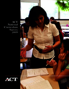 ACT National Curriculum Survey 2009