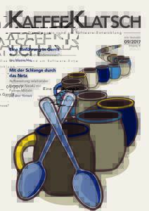 KaffeeKlatsch Das Magazin rund um Software -Entwicklung ISSN 1865-682X