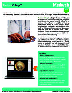 Medical informatics / DICOM / Collage / Sound collage / Vitals / Email / Visual arts / Medical imaging / Telehealth