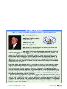 Richard Schulze is a registered professional engi“This textbook is a culmination of years of practical experience with air dispersion modeling,” says neer, qualified environmental professional, diplomate of the Acade