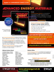 Solar Concentrators: Thirty Years of Luminescent Solar Concentrator Research: Solar Energy for the Built Environment (Adv. Energy Mater[removed])