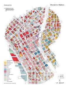 Downtown Stations  Existing Land Use Note: This map shows only 4 of the 5 existing tunnel station areas. See