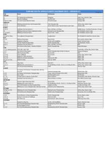 Copy of 2015 SSA EVENTS CALENDAR VERSION # 5.xls