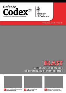 The magazine for Defence Engineering and Science  www.science.mod.uk Issue 15