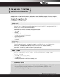 Fashion Institute of Design & Merchandising / Computer graphics / Visual arts / Design / Communication design / Graphic design