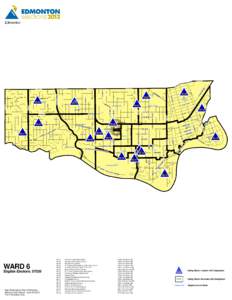 Edmonton  WARD 6 Eligible Electors: 57539