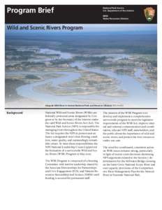 Program Brief  National Park Service U.S. Department of the Interior NRSS Water Resources Division