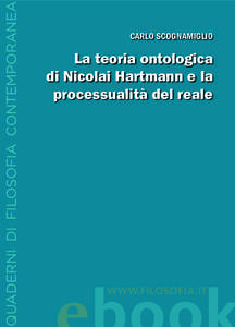 Quaderni di filosofia contemporanea  carlo scognamiglio La teoria ontologica di Nicolai Hartmann e la