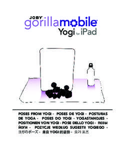 POSES FROM YOGI · POSES DE YOGI · POSTURAS DE YOGA · POSES DO YOGI · YOGASTANDJES · POSITIONEN VON YOGI · POSE DELLO YOGI · ПОЗЫ ЙОГИ · POZYCJE WEDŁUG SUGESTII YOGIEGO · ヨガのポーズ · 来自 YOG