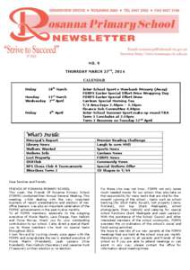 NO. 9 THURSDAY MARCH 27TH, 2014