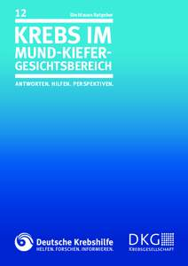 12  Krebs im Mund-Kiefer-Gesichtsbereich  1 Die blauen Ratgeber